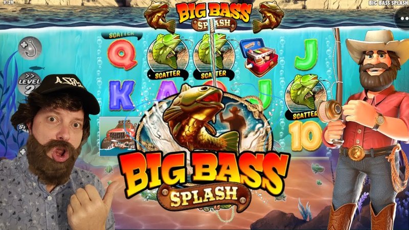 Image: Erfahre die Geheimnisse von Big Bass Splash - ein Slot mit großem Potenzial